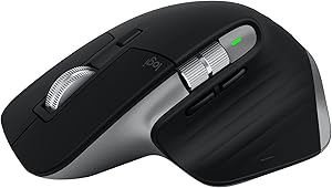 Logitech MX Master 3S for Mac — Wireless Bluetooth Mouse, 8K DPI