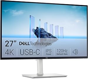 Dell S2725QC 27" 4K USB-C Monitor — 120Hz, AMD FreeSync